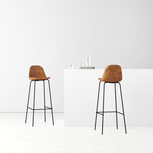 Kody Vegan Leather Bar & Counter Stool & Reviews AllModern